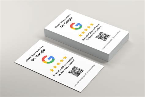 order Google review cards